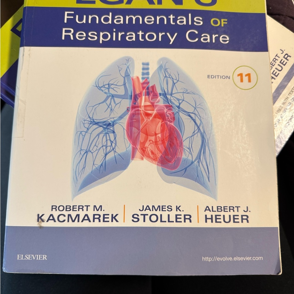Egan's Fundamentals of Respiratory Care Textbook
